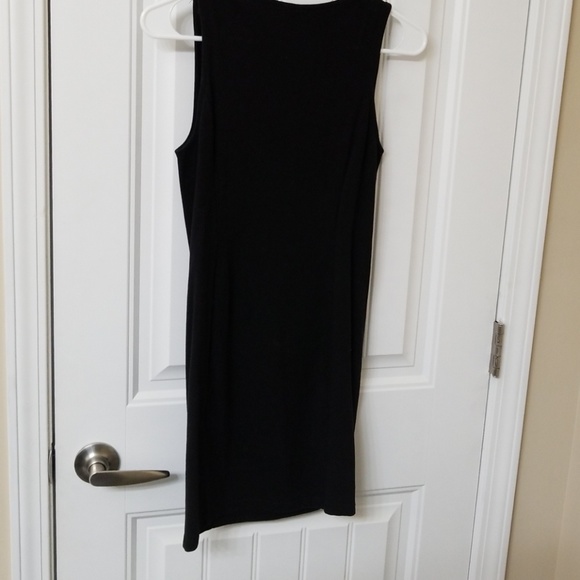 H&M black bodycon dress with rhinestones - Picture 4 of 4